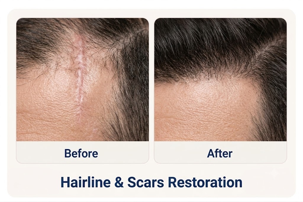 hair line